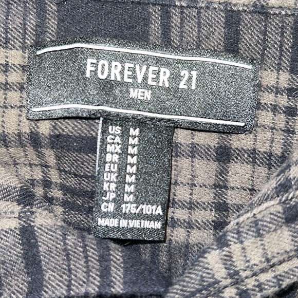 Forever 21 Plaid Flannel - Picture 5 of 5